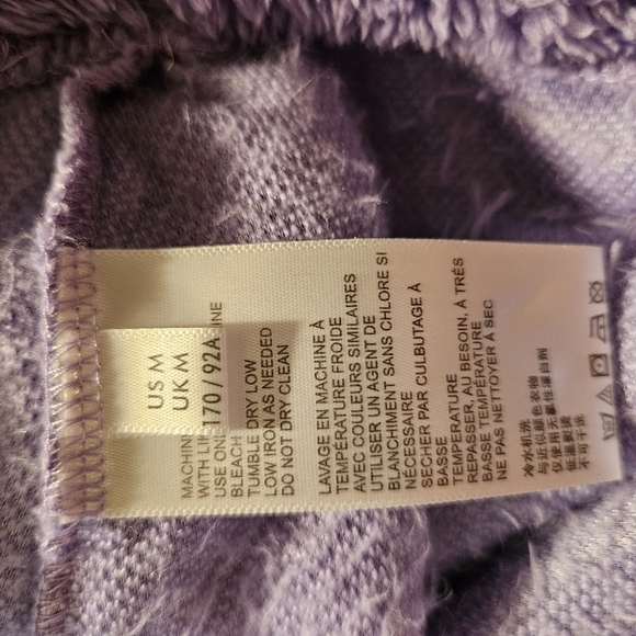 Urban Outfitters Oversized Fuzzy Fleece Cropped Hoodie - Picture 9 of 12